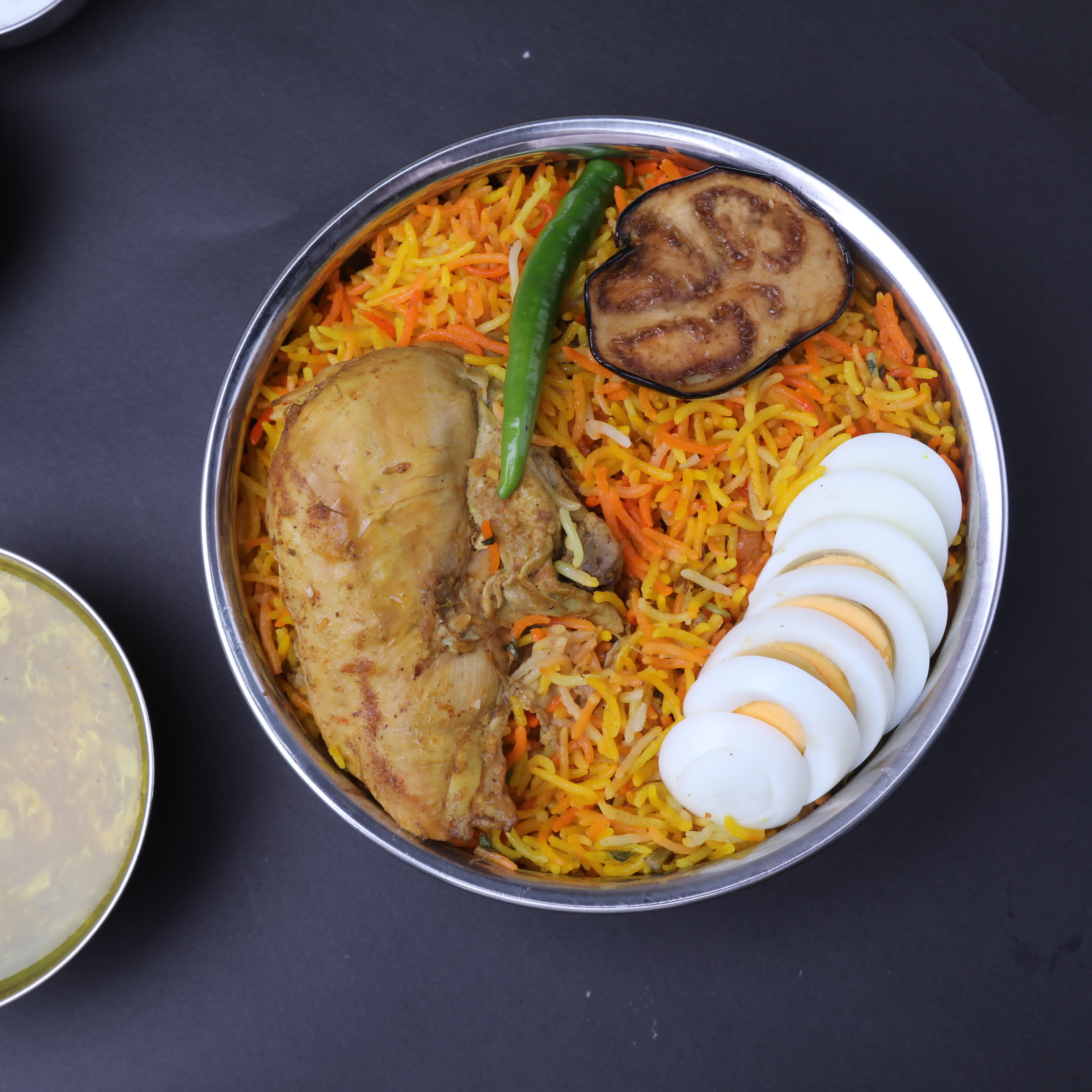 Chicken Biryani + Rice
